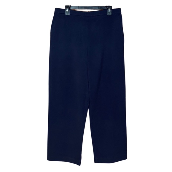 Briggs New York Pants - Briggs New York Elastic Waist Pants W/ Pockets - Blue - Size 14S